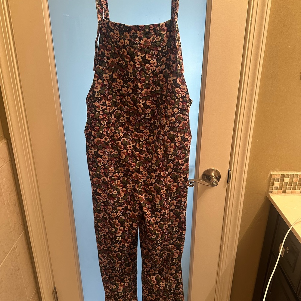 Laurel Muse Printed Overalls